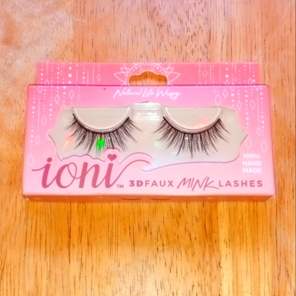 Ioni Faux 3D Mink Handmade Vegan Lashes